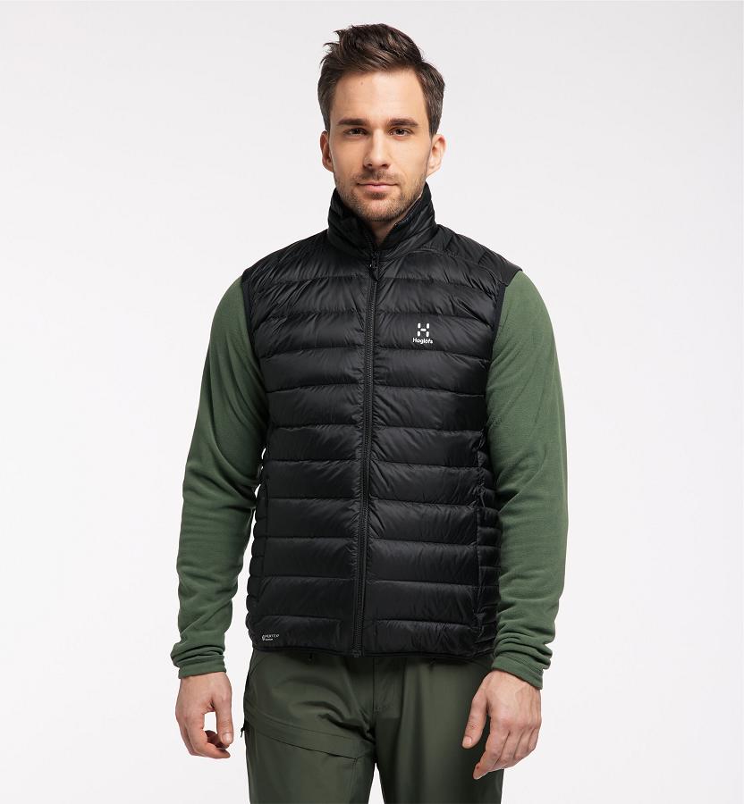 Haglöfs Mens Roc Vest Black New Zealand 16439SDEQ